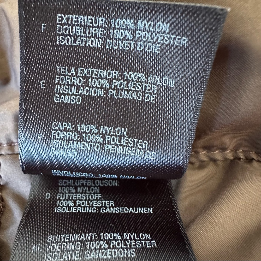 The North Face 700 Women's Brown Puffer Vest Size: Medium - Picture 9 of 11